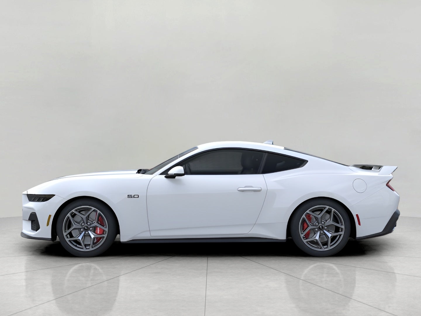 2026 Ford Mustang — rear three-quarter view