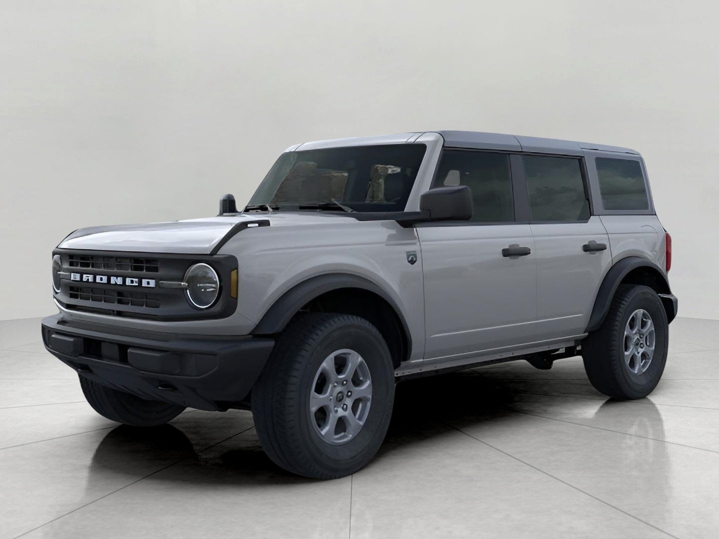 2026 Ford Bronco Big Bend 4 Door 4x4 in Avalanche Gray — front three-quarter view