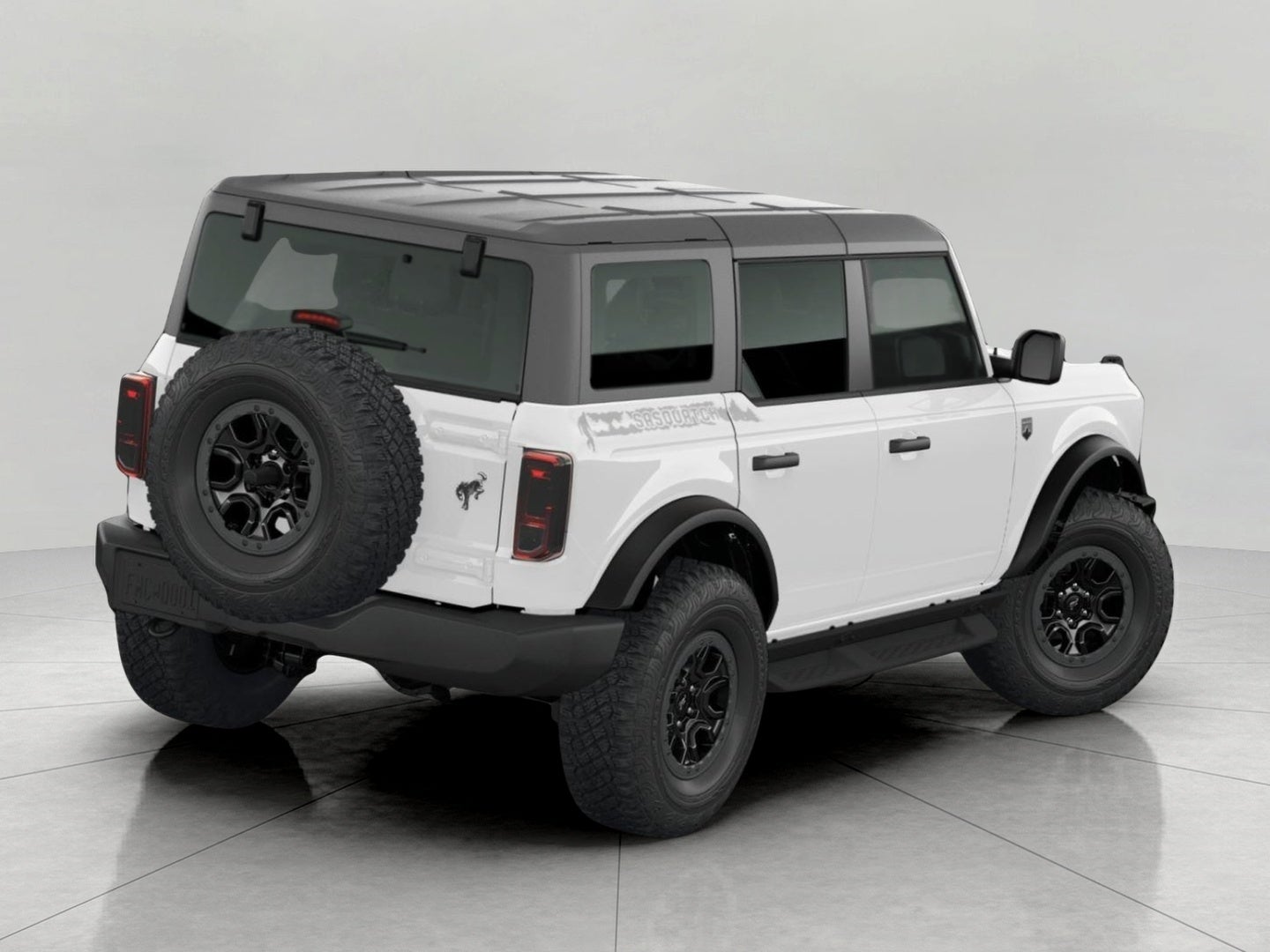 2026 Ford Bronco — rear three-quarter view