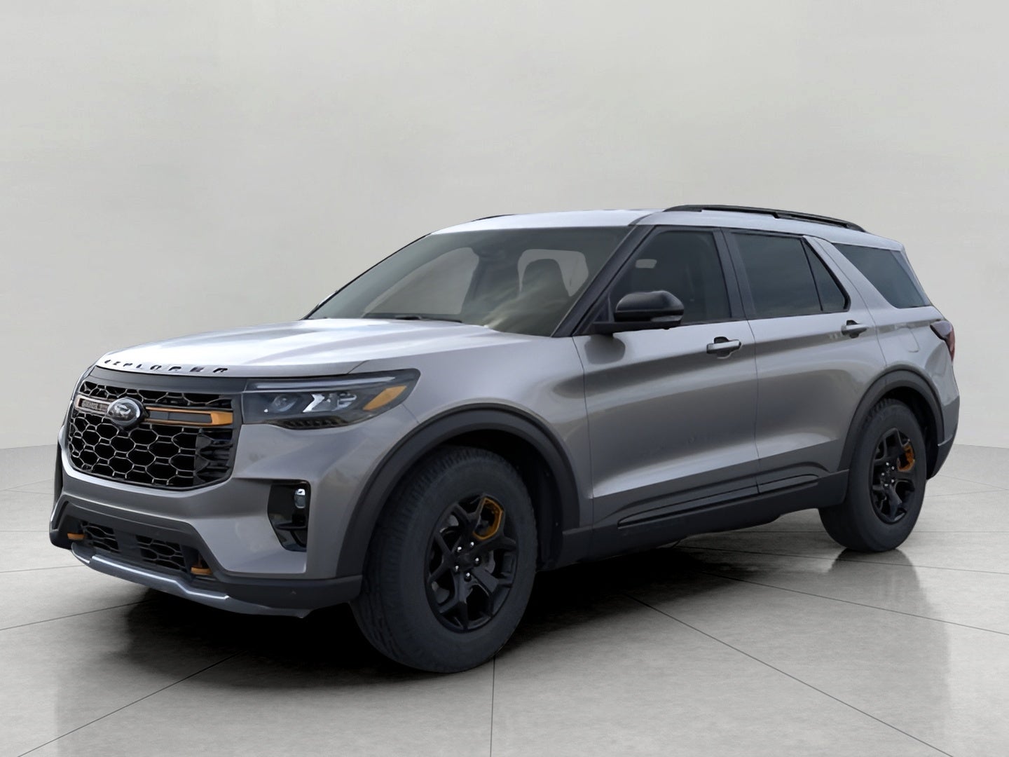 2026 Ford Explorer Tremor 4WD in Carbonized Gray Metallic — front three-quarter view